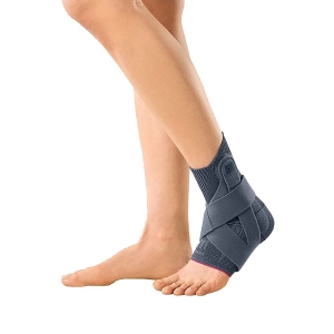 Бандаж голеностопный Medi Levamed active серый (на левую ногу, I)